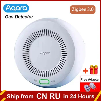 Original Aqara Smart Gorljivih Plinov Detektor Alarm Zigbee Povezavo Uhajanja Plina Senzor za Podporo Mi Doma Apple Homekit APP Nadzor