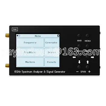 Prenosni Analizator Spektra SA6 35-6200MHz 3.2 Palčni LCD-Zaslon 6GHz Digitalni RF-Analizator Spektra z Signal Generator