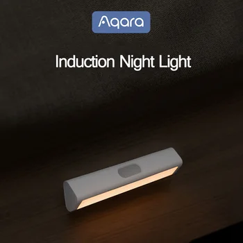 Aqara Magnetni Namestitev Prenosna Nočna Lučka Lučka LED z Človeškega Telesa, Svetlobni Senzor 3200K Barvna Temperatura za oltarja