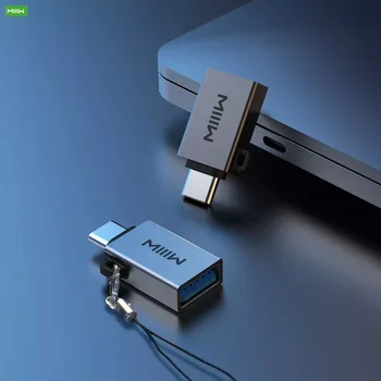 Youpin MIIIW USB Tip C OTG Tip-C za Kabel USB Pretvornik Za Macbook Samsung S20 Xiaomi USB Tip-c OTG